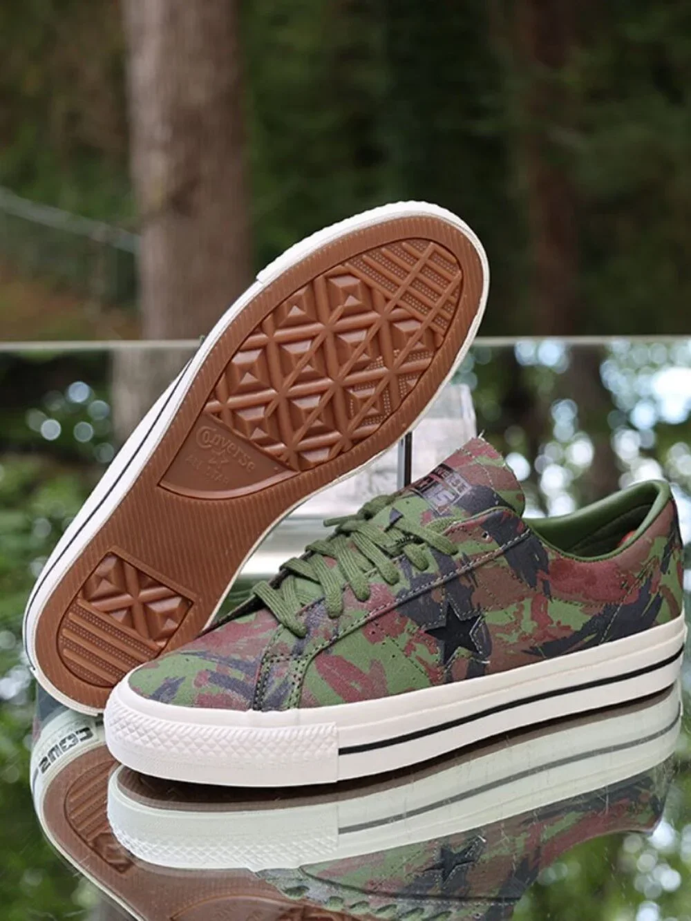 Converse One Star Pro Low Brushstroke Camo - Picture 4 of 14